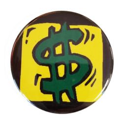 2.25" Magnet Bottle Opener *Dollar Sign* Button